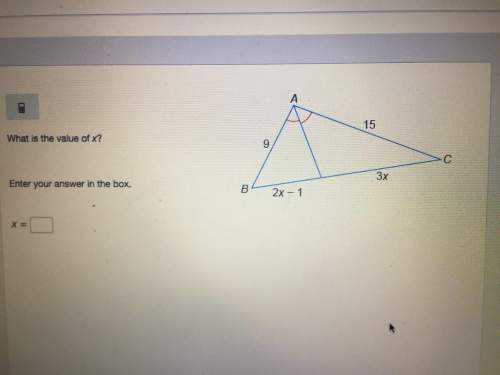 What is the value of x? me with this.