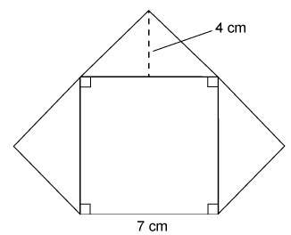 Iwill mark brainliest to 1st answer a company logo is made up of a square and three identical triang