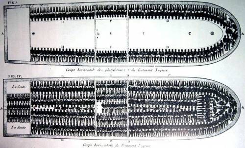 List at least two ways merchant ships were altered for transporting slavery human cargo?