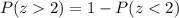 P(z2)=1-P(z