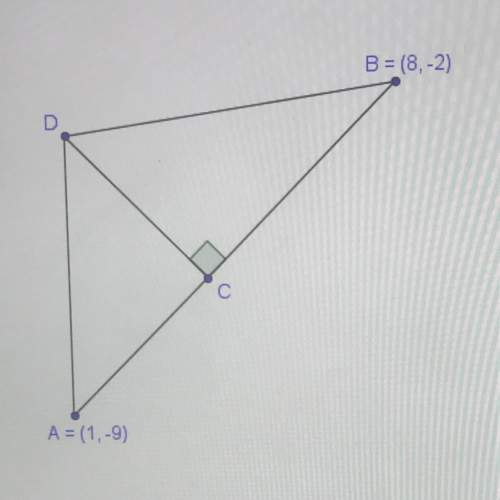 Asap in the diagram, the areas of aadc and adcb are in a ratio of 3: 4. what are the coordinates of