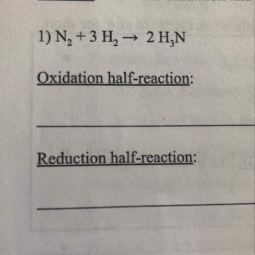 What is the oxidation half reaction
