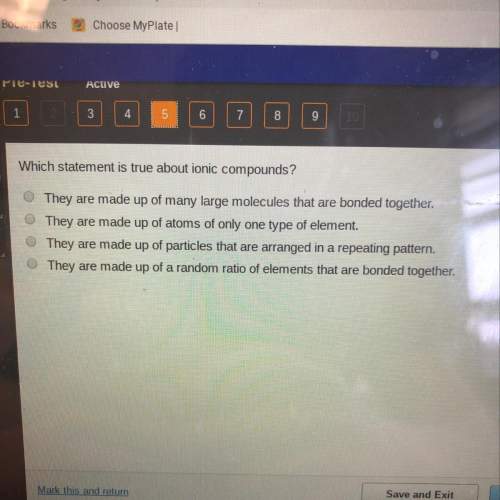 Which statement is true about ionic compounds?