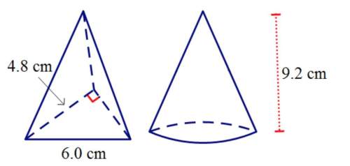 The cross-sectional area parallel to the bases of the two figures above is the same at every level.