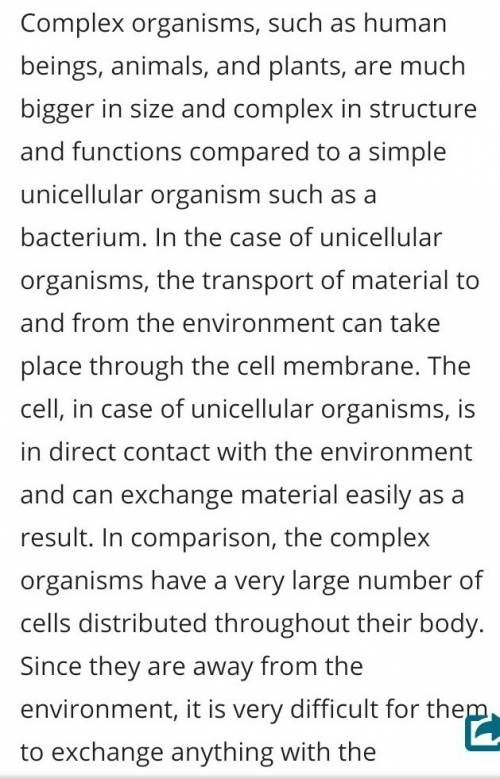 How is the energy used in complex organisms like animals?