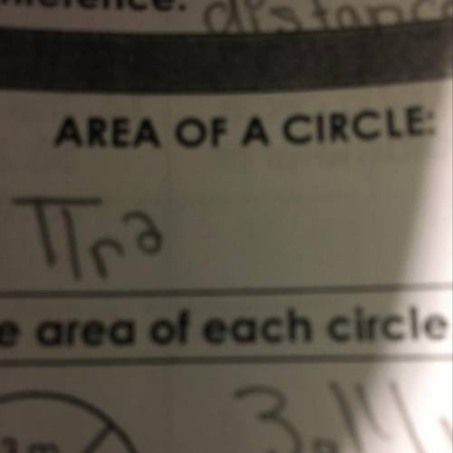 Find the area of a circle with a radius of 6  miles