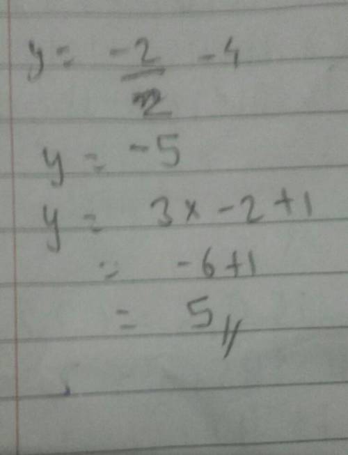 Whats the solution to y= 1/2x - 4 and y= 3x+1