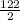 \frac{122}{2}