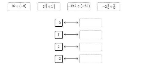Drag the tiles to the correct boxes to complete the pairs. match each division expression to i