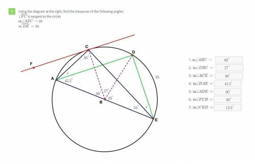PLEASE HELP, A COUPLE PEOPLE NEED THIS SOLVED PLEASEUsing the diagram at the right, Find the measure