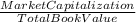 \frac{Market Capitalization}{Total Book Value}