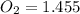 O_{2} = 1.455