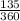 \frac{135}{360}