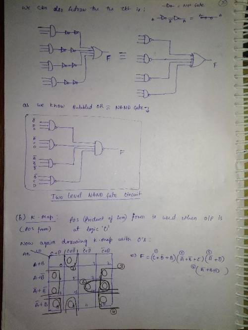 Design a logic circuit that has a 4-bit binary number as an input and one output. The output should