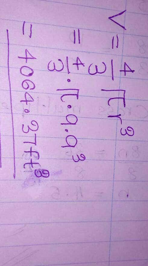 What is the volume of a sphere with a radius of 9.9 ft, rounded to the nearest tenth of a cubic foot