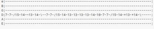 How are scales and chords notated differently in TAB?