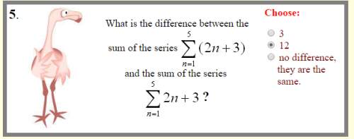 To my knowledge, the answer should be there is no difference since i found the sum, however the answ