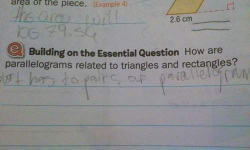 How are parallelogram related to triangles and rectangles