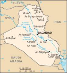 Which factor most likely influenced the early settlement of baghdad, mosul, and samarra?  a) t