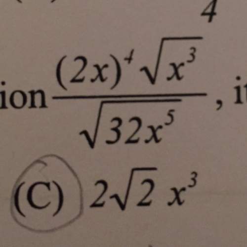 How to simplify this so it equal to c