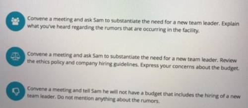 It is rumored that the Illinois Operations Manager, Sam, has requested the quarterly budget to inclu