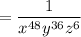 = \dfrac{1}{x^{48}y^{36}z^{6}}