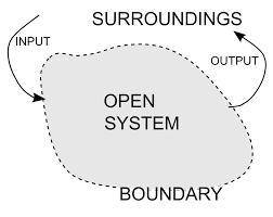 How can the total energy of an open system be changed? Enter your answer in the space provided.