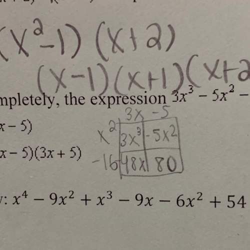 Factor completely: x^4-9x^2+x^3-9x-6x^2+54