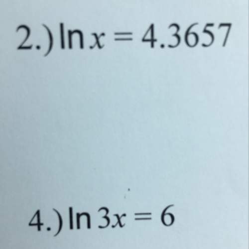 How do i solve step by step and the answer to lnx=4.3657