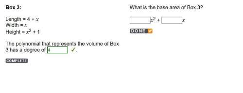 (asap)what is the base area of box 3?