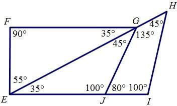 Timed name one pair of nonadjacent complementary angles in the diagram.