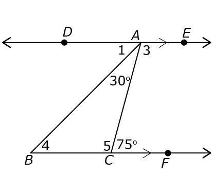 Find missing angles d1=  d2= d3= d4= d5= d6=