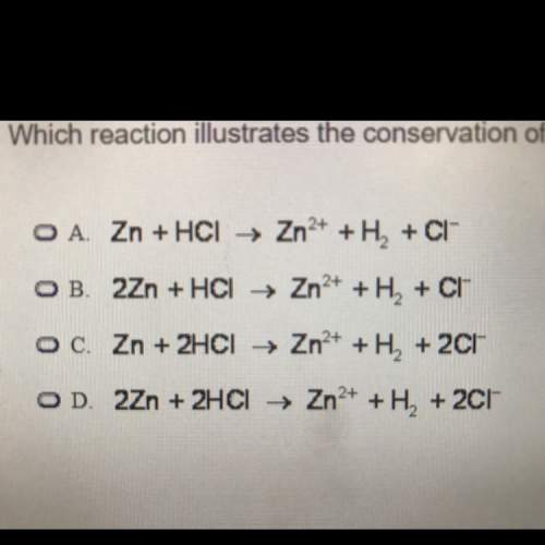 Which reaction illustrates the conservation of matter during a redox reaction