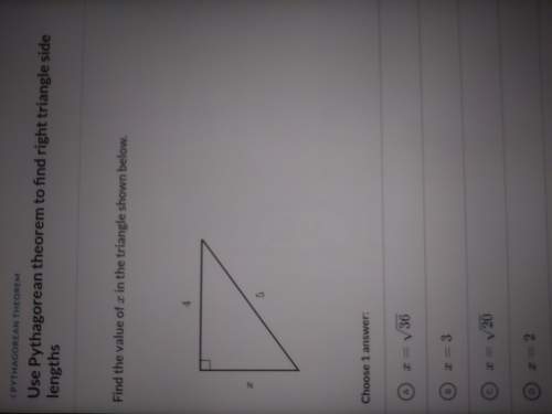 Whata the answer for this pythagorean theorem?