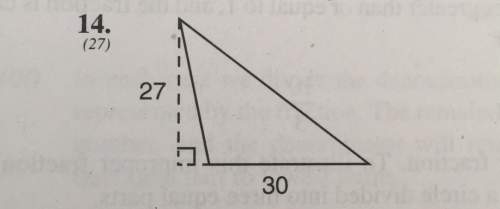 Photo above! find the area of this triangle (it says the answer is 405 but all i get when i do it i