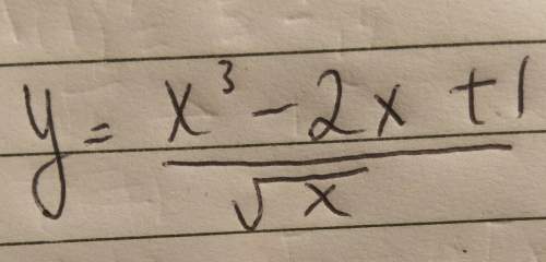 How to find the derivative of this function? i keep getting the answer wrong, could som