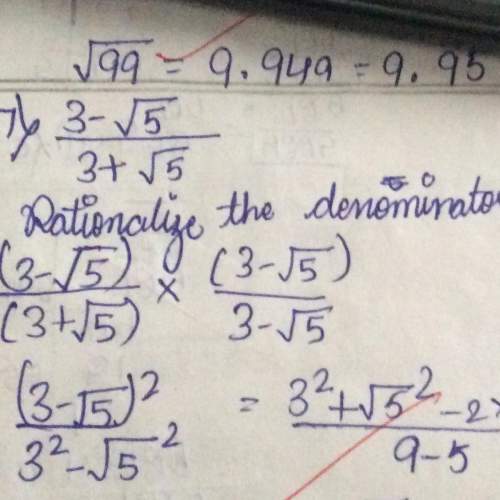 Find the sq root the sq root of 5 is 2.24