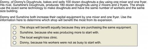 Donny, of Donny's Doughnuts, bakes and sells 100 dozen doughnuts a day using one mixer and one fryer