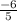 \frac{-6}{5}