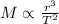 M \propto \frac{r^{3}}{T^{2}}