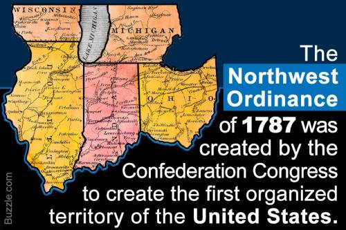 What effect did the northwest ordinance of 1787 have on westward expansion?