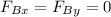 F_{Bx}=F_{By}=0