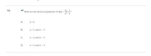 Correct answer only ! what are the vertical asymptotes of r(x) =