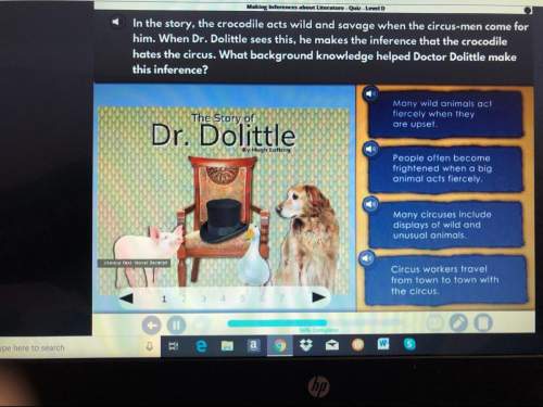 What background knowledge doctor dolittle make this inference?
