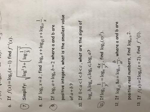 Can you me solve these logarithm problems?