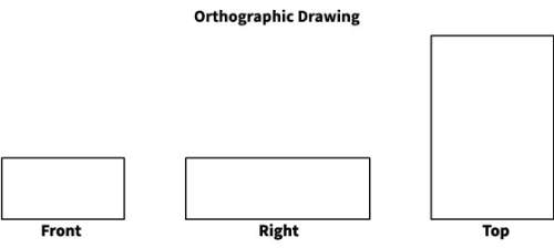 Which foundation drawing matches this orthographic drawing? ( just tell me what picture)