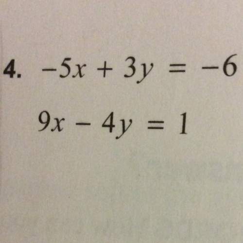 Ineed to know how to solve this using elimination to find x and y