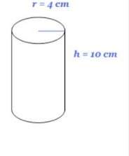 Acan of energy drink is a cylinder with the dimensions shown below. how much material is needed to m