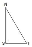 What object is formed when the following right triangle is rotated around leg rs?