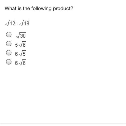 What is the following product? square root 12 times sqrt 18